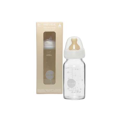 Picture of Hevea® Standard Neck Baby Glass bottle 120 ml